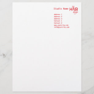 Hair Design 1 - Letterhead