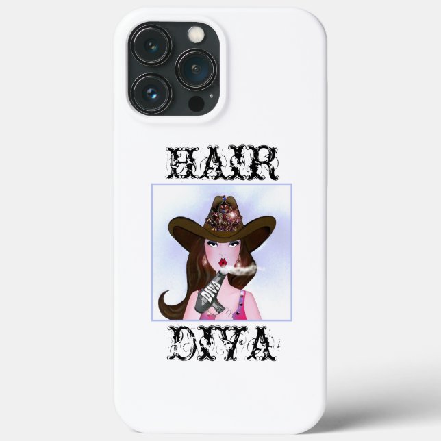 “HAIR DIVA” Case-Mate iPhone CASE (Back)