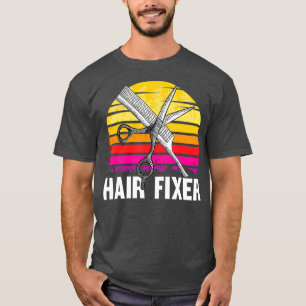 Hair-Dresser Barber-Shop Retro Vintage Hair T-Shirt