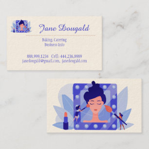 Hair Dresser Stylist Beauty Salon Spa Business Card