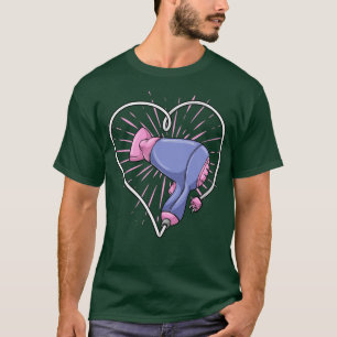Hair dryer with Cable feed and Heart T-Shirt