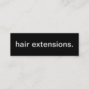 Hair Extensions Business Card