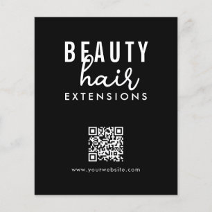 Hair Extensions Wig Order Form Hair Branding Flyer