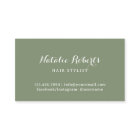 Hair Gold Scissor Sage Green Elegant Typography