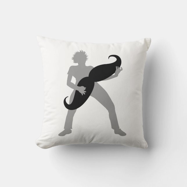 Hair Guitar Cushion (Front)