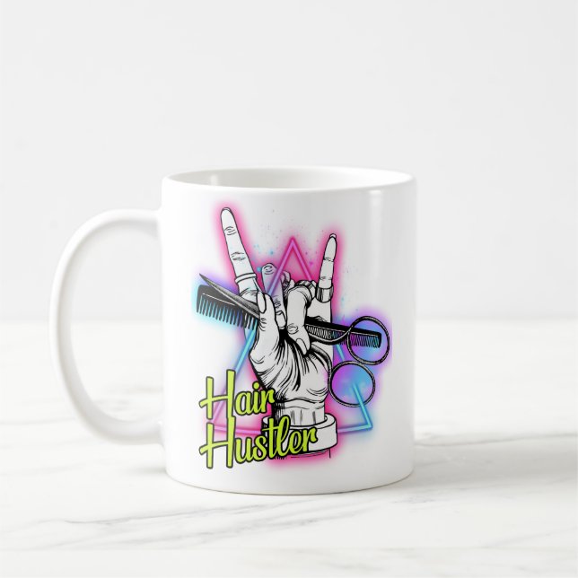 Hair Hustler Coffee Mug (Left)