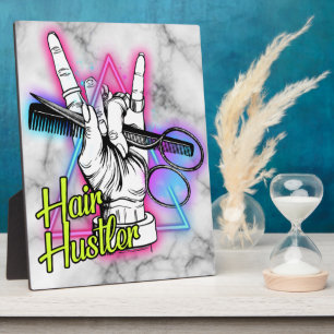 Hair Hustler Plaque