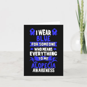 Hair Loss Awareness - Alopecia Areata Card