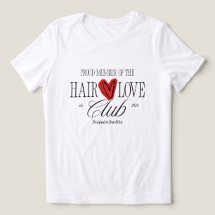 Hair Love Club Heart Valentine's Day Graphic Tee