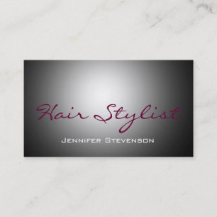 Hair Makeup Cosmetologist Professional Business Card