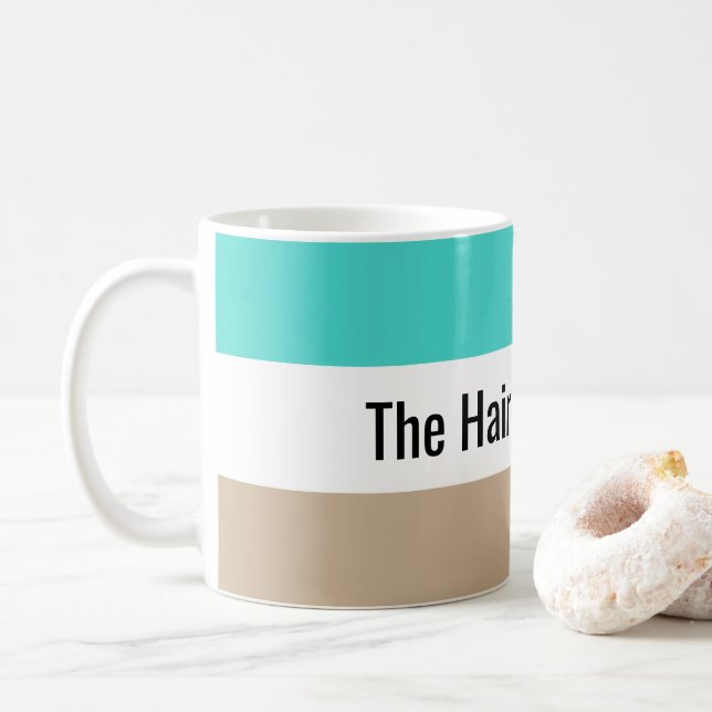 Hair of the Dog Fun Quote Coffee Mug (With Donut)