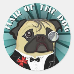 Hair Of The Dog merch Classic Round Sticker