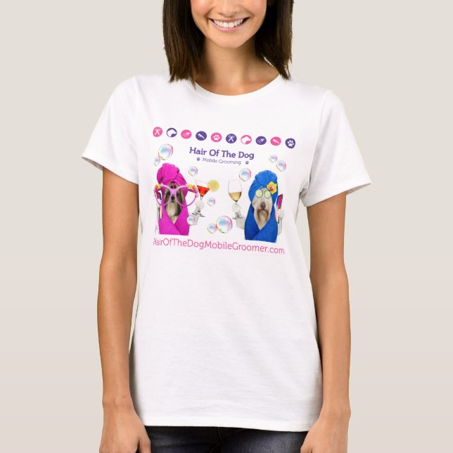 Hair of the Dog Mobile Grooming Shirt (Front)
