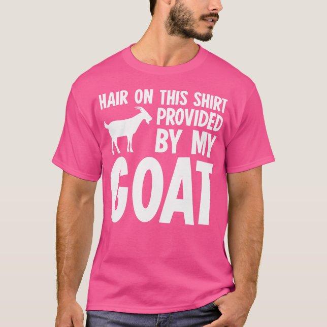 Hair On This Goat Pet T-Shirt (Front)
