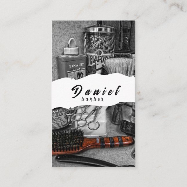 Hair Professionals - Your Signature Style Business Card (Front)