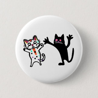 Hair-Raising (Yanchan) 6 Cm Round Badge