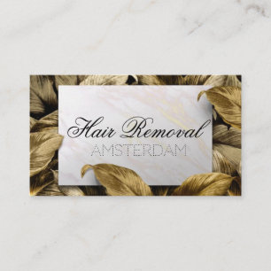 Hair Removal Business Card