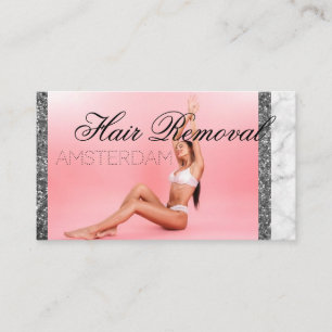 Hair Removal Business Card