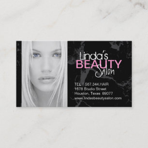 HAIR SALON AND SPA BUSINESS CARD