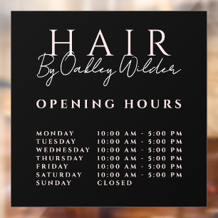 Hair salon Blush Black Opening Hours