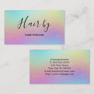 Hair Salon Business Card