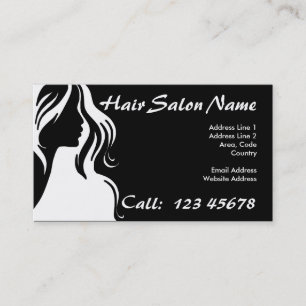 Hair Salon Business Theme Collection Business Card