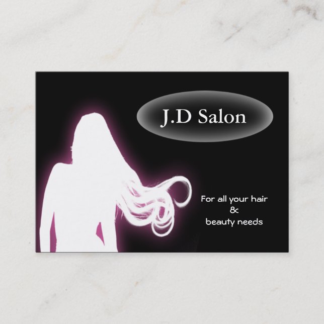 Hair Salon businesscards Business Card (Front)