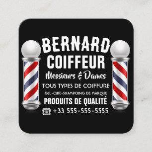 Hair salon decoration enclosure card