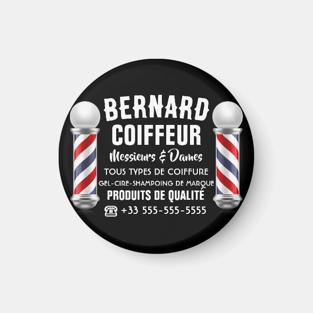 Hair Salon Decoration Magnet (Front)