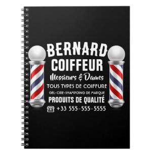 Hair salon decoration notebook