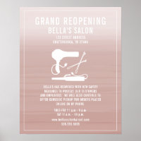 Hair Salon Reopening Covid Safety Blush Ombre