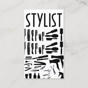 Hair Salon Stylist Barber Shop Beauty Business Card