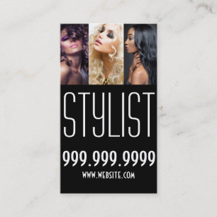 Hair Salon Stylist Barber Shop Beauty Business Card