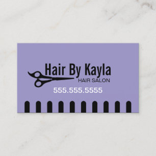 Hair Salon Stylist with Appointment Lavender