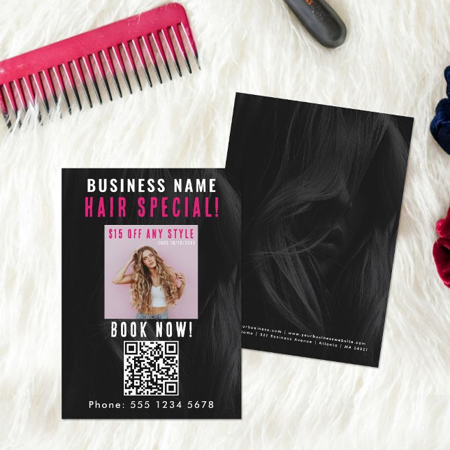 Hair Special Beauty Hair Nail Salon Hairdresser Business Card (Hair Special Beauty Hair Nail Salon Hairdresser Business Card)