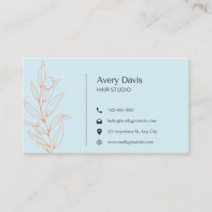 Hair Studio Business Cards