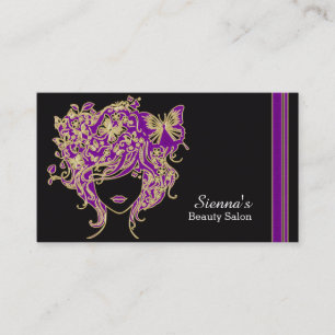 Hair stylist appointment card