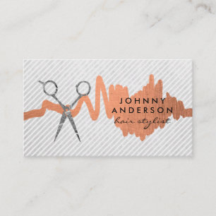 Hair Stylist Artistic Appointment Card