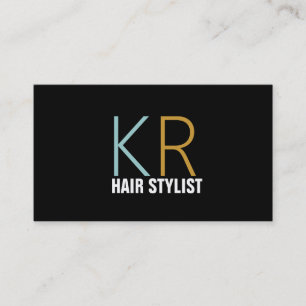 Hair Stylist Beauty Salon Barber Shop Business Card