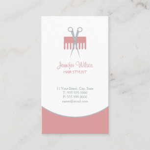 Hair Stylist Beauty Salon Business Cards