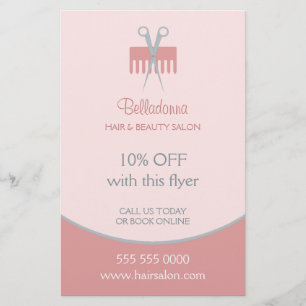 Hair Stylist Beauty Salon flyer