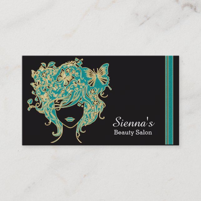 Hair stylist business card (Front)