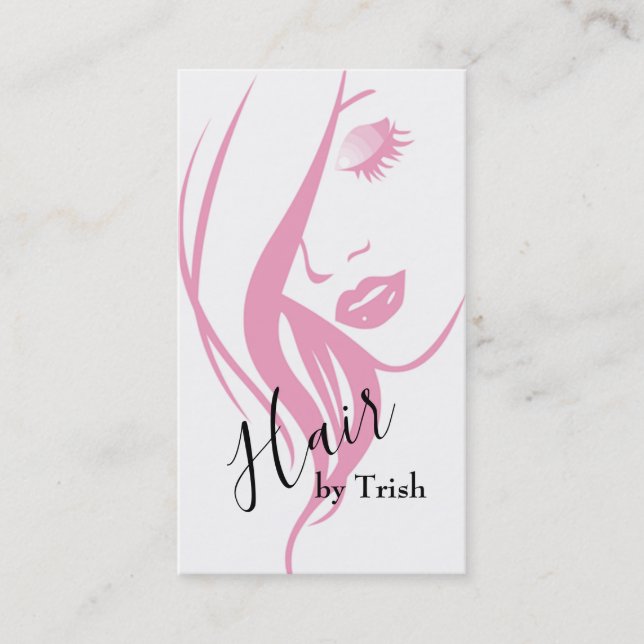 Hair Stylist Business Card (Front)