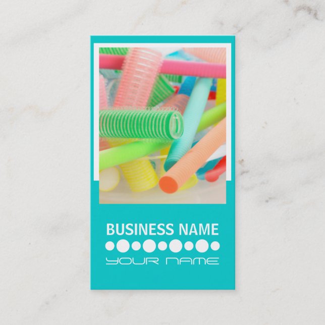 Hair Stylist Business Card (Front)