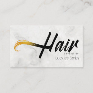 Hair Stylist Business Card