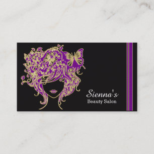 Hair stylist business card