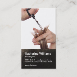Hair Stylist Business Card