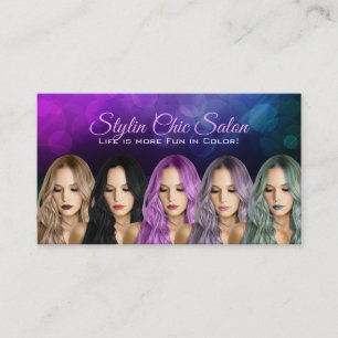 Hair Stylist Business Cards
