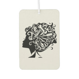 Hair Stylist Car Air Freshener
