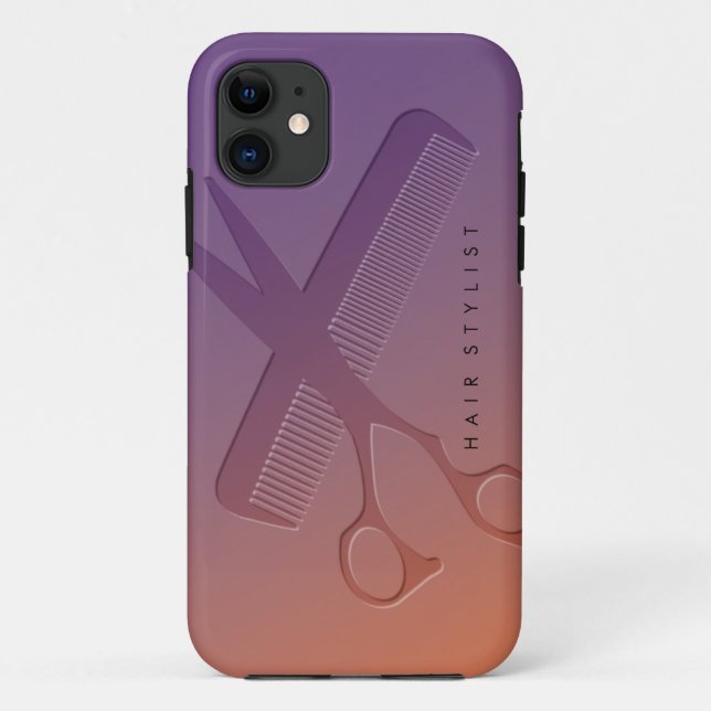 Hair Stylist Case-Mate iPhone Case (Back)